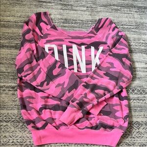 Pink Camo Sweatshirt